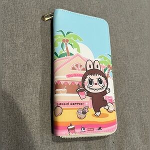 Colorful Labubu Cartoon Wallet with Zipper